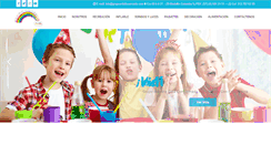 Desktop Screenshot of grupoartisticoarcoiris.com